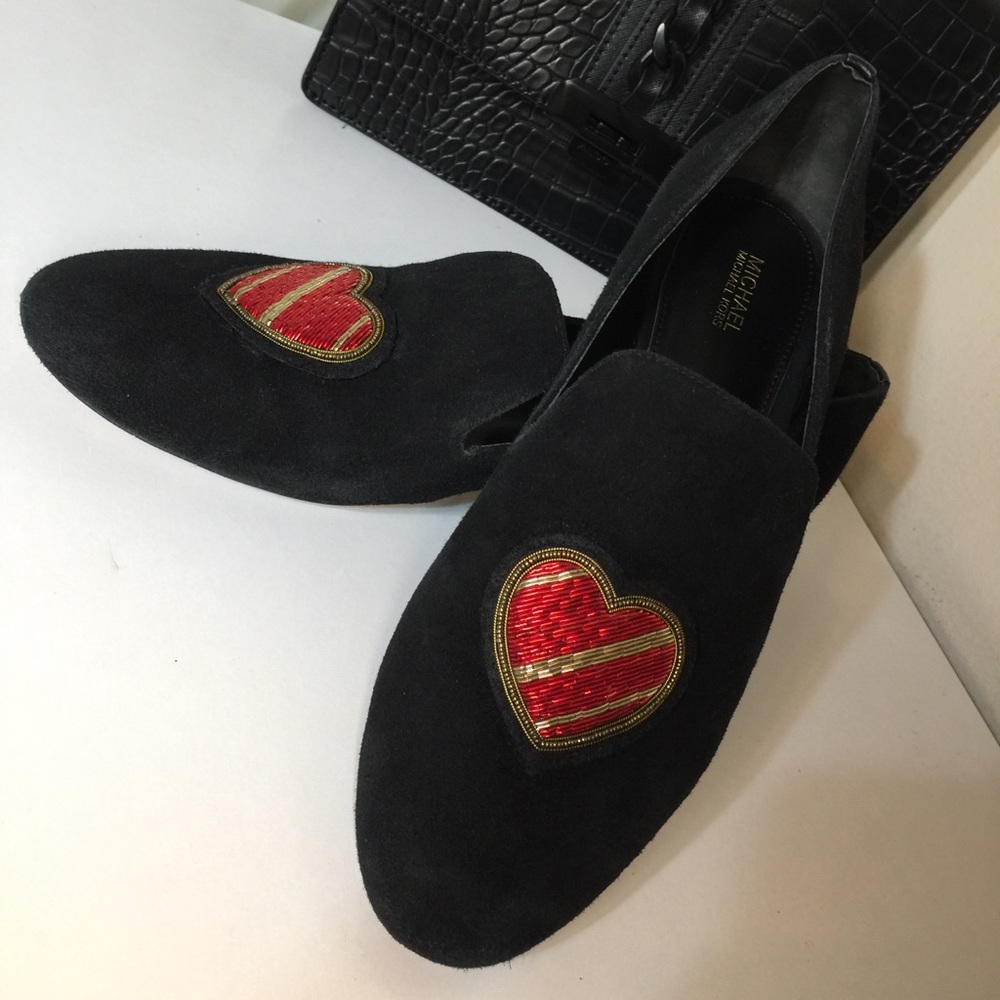 Michael Kors Loafers with Heart accent